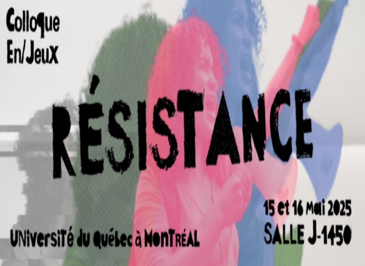 Colloque En/jeux : 15 et 16 mai 2025